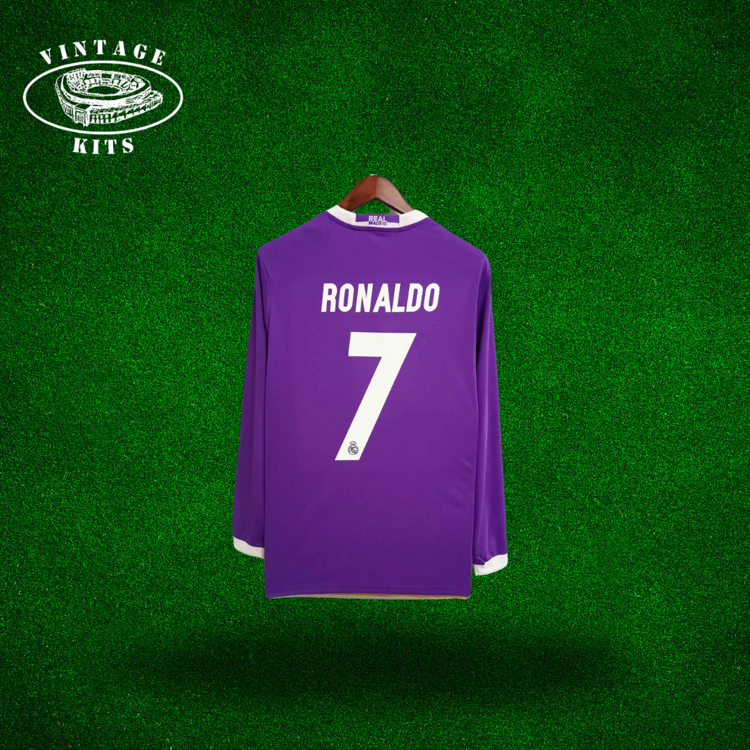 Real Madrid 16/17 Away Kit (Long Sleeve)