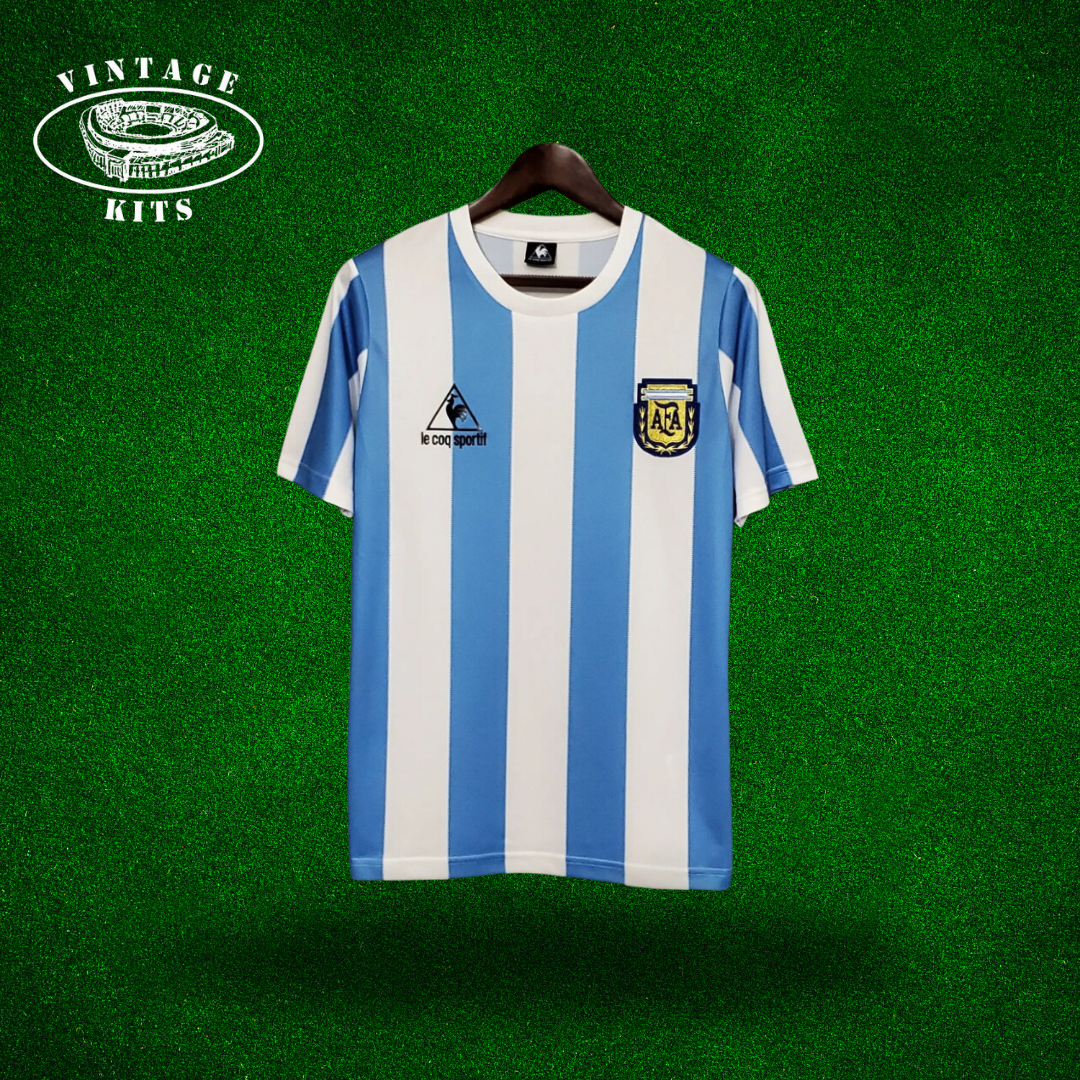 Argentina 1986 World Cup Home Kit