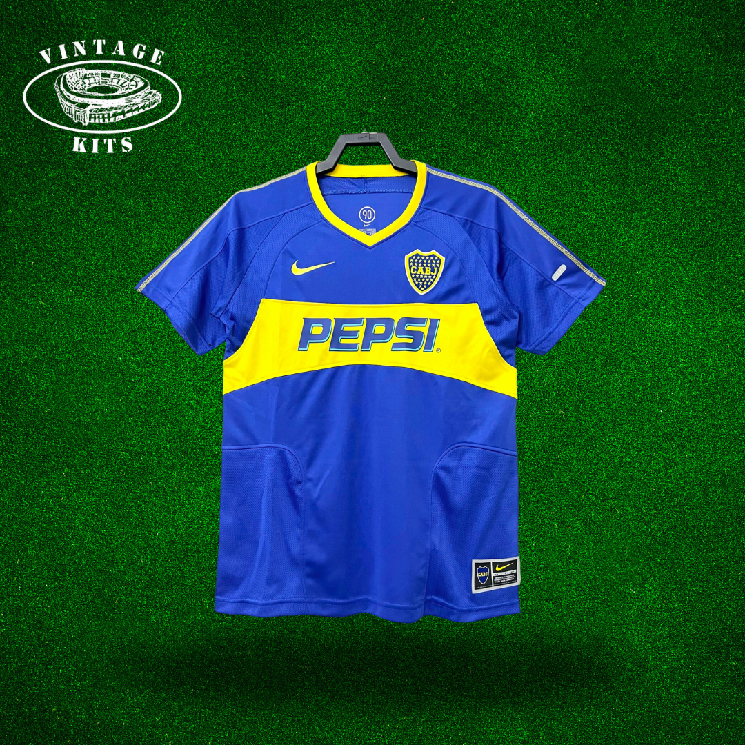 Boca Juniors 03/04 Home Kit