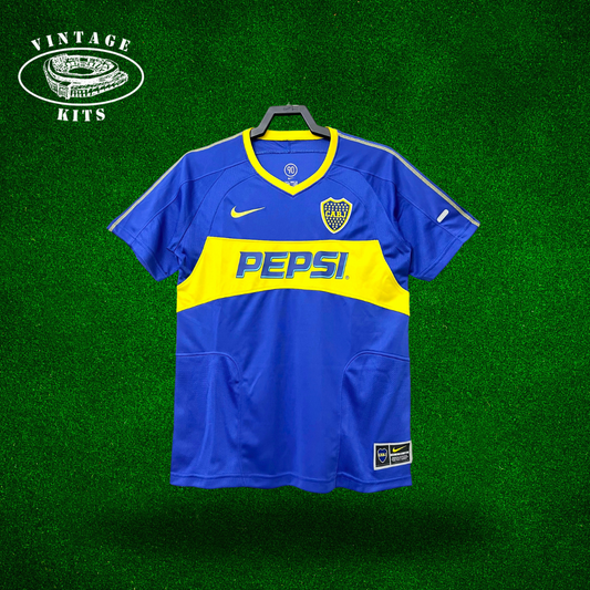 Boca Juniors 03/04 Home Kit