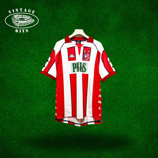 Red Star Belgrade 99/00 Home Kit