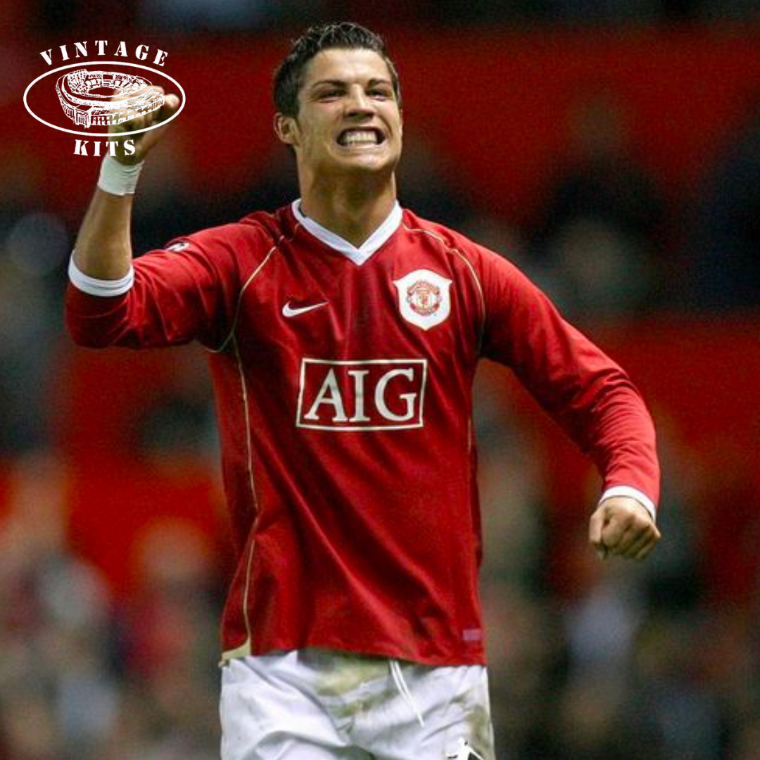 Manchester United 06/07 Home Kit (Long Sleeve)