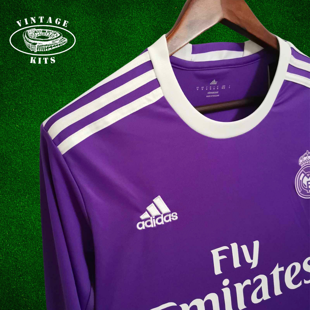 Real Madrid 16/17 Away Kit (Long Sleeve)