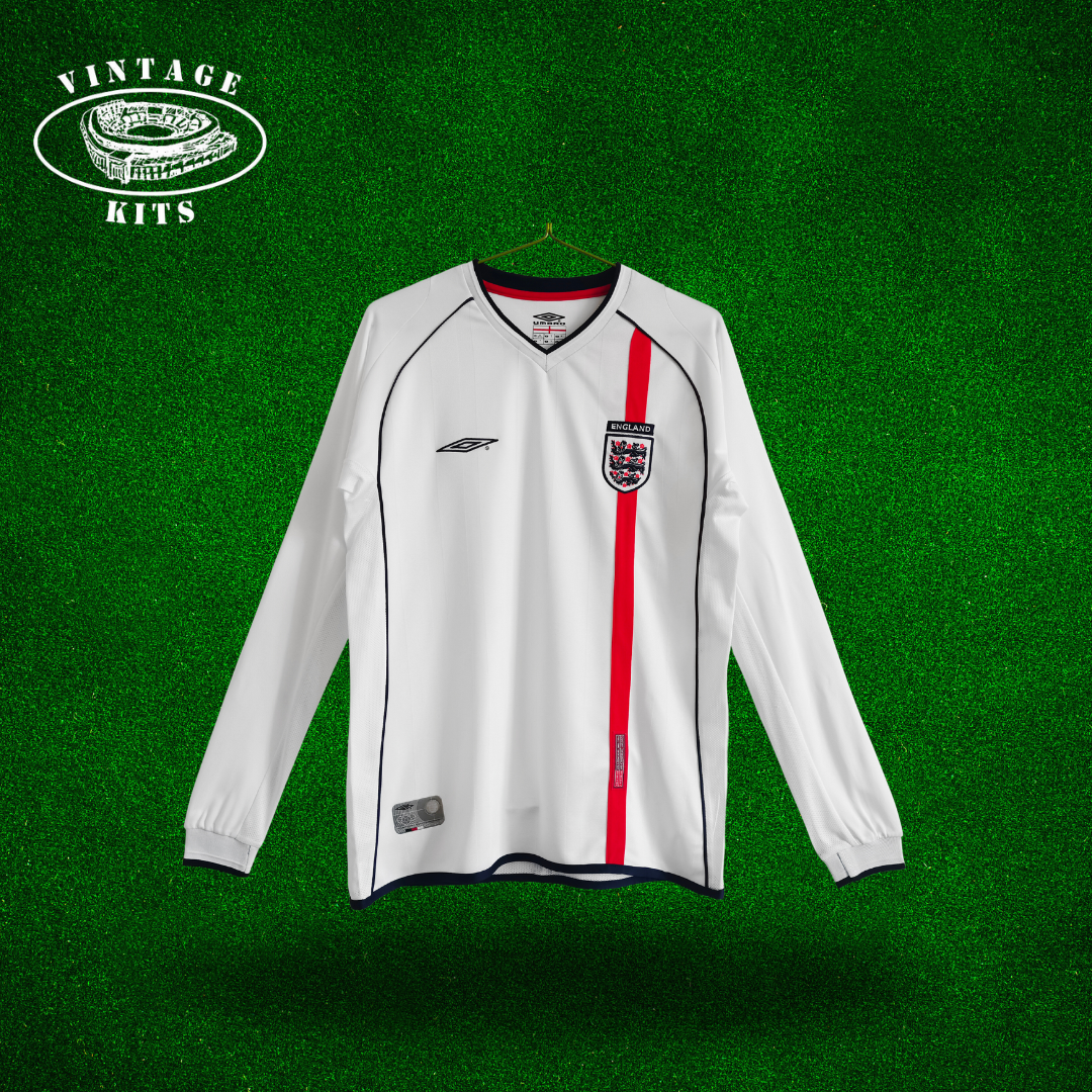 England 2002 Home Kit (Long Sleeve)