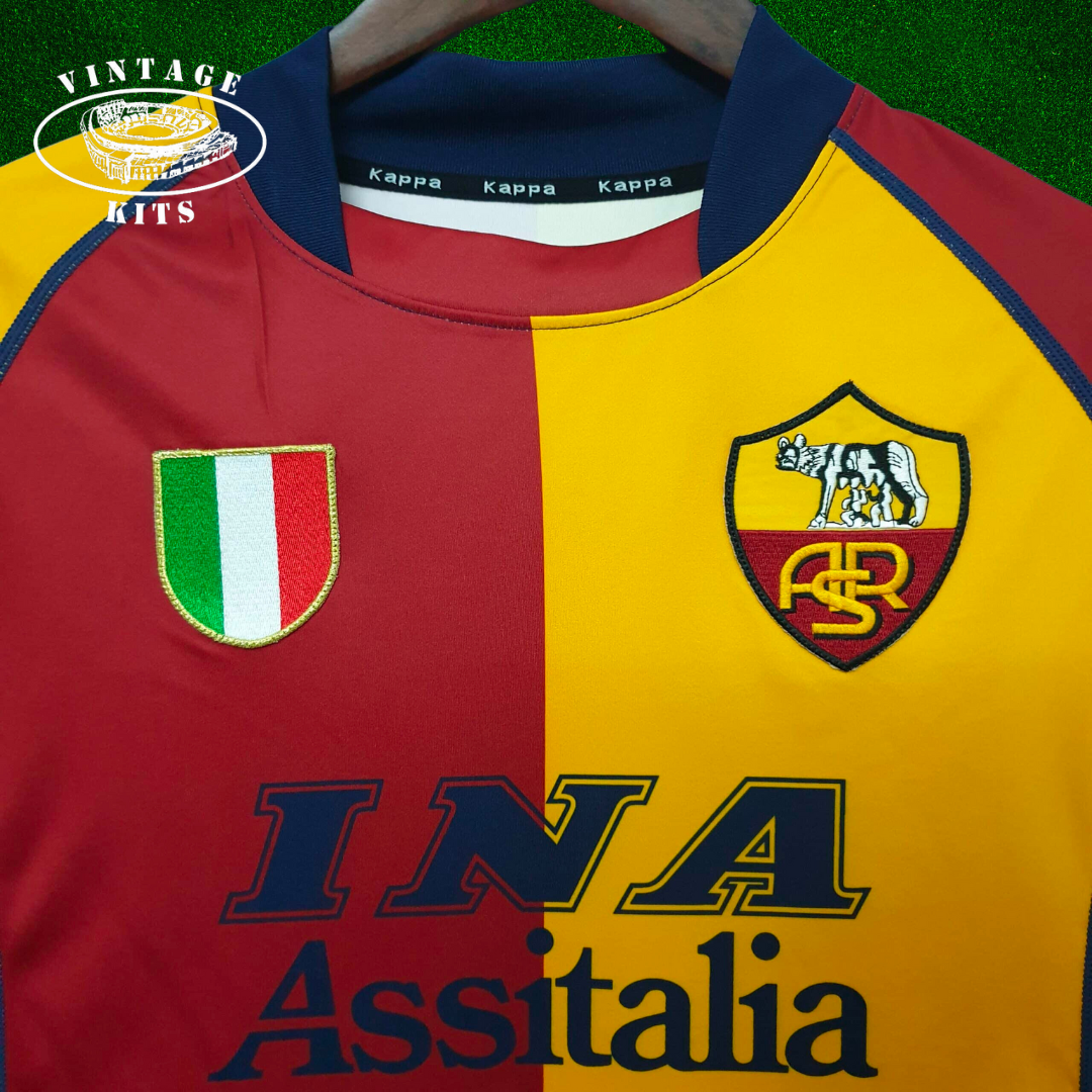 AS Roma 01/02 Home Kit