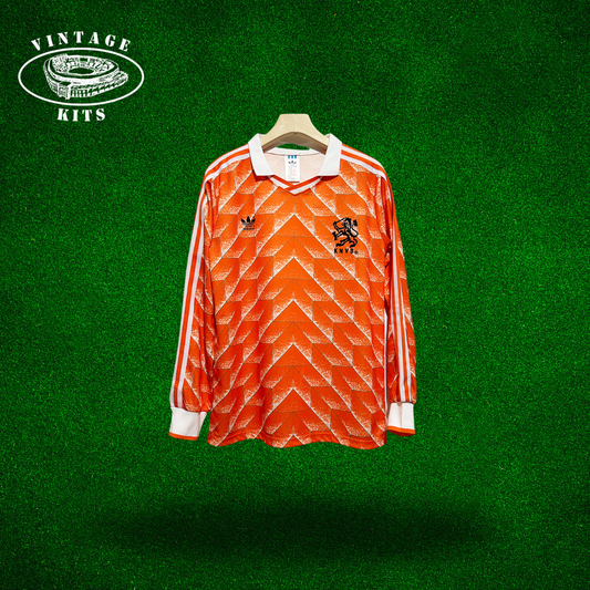 Netherlands 1988 Home Kit (Long Sleeve)