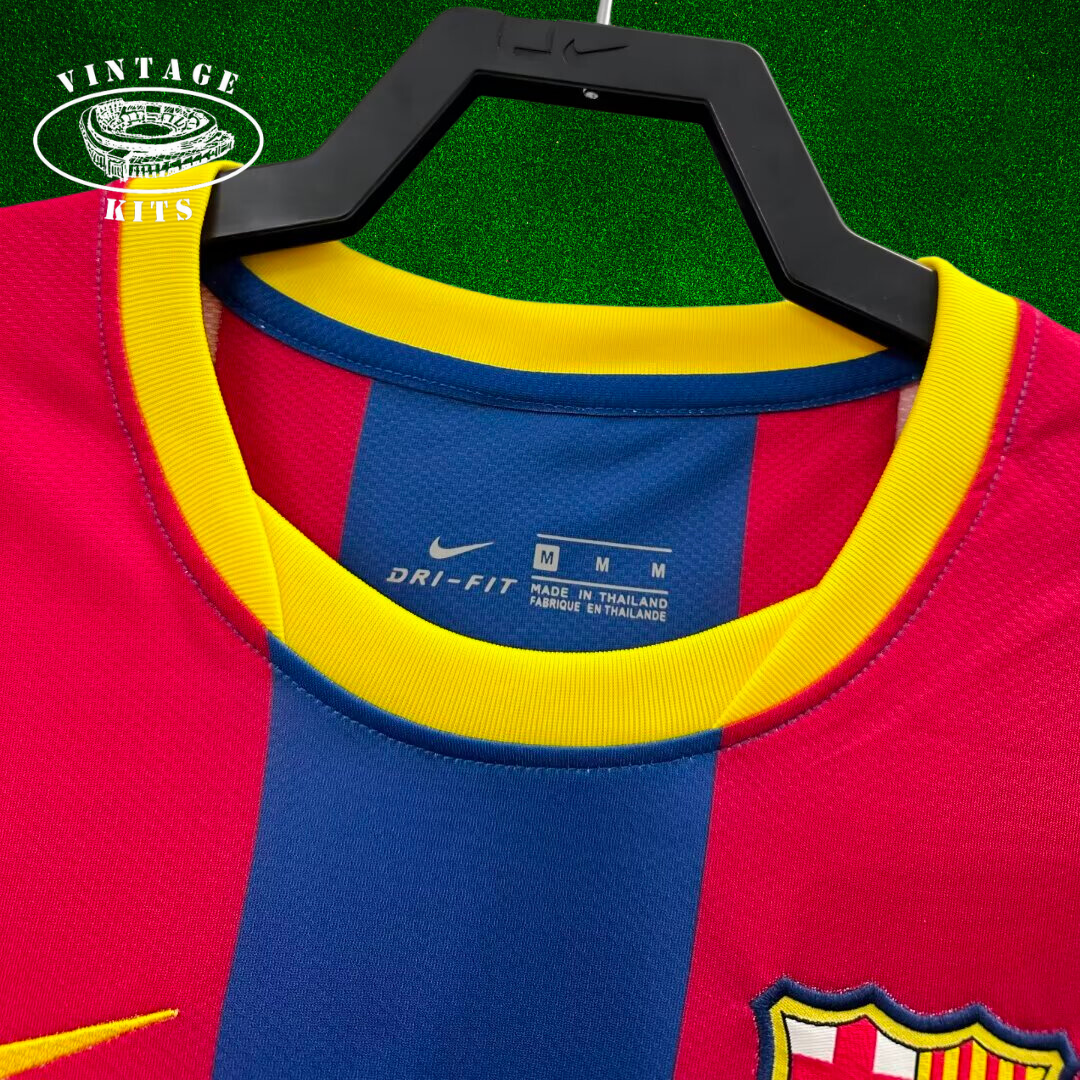 Barcelona 10/11 Home Kit (Long Sleeve)